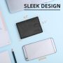 Zitahli Bifold Wallets for Men - Slim RFID Leather Credit Card Holder for 6-11 Cards, Minimalist Thin Wallet with ID Window & Cash Slot,Front Pockt Carteras Para Hombres, Birthday Gifts for Men | Slim, RFID Blocking, Premium, Front Pocket, Gift Box, Leather Card Holder - Grey - Image 2