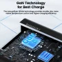 Toocki 140W GaN USB Charger 5in1 Desktop Fast Charge USB Type C Charger LED Display Charger For iPhone Xiaomi Smartphone Laptop - Image 6