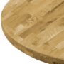 Table Top,,for Dining Tables, Coffee Tables, Garden Tables, Solid Oak Wood Round - Image 3