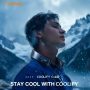 TORRAS - COOLiFY Cyber Ultimate Cooling Portable Neck Fan, Cooling, Heating, and Fan Rechargeable with 6000mAh, Neck Cooler - Cascade Black - Image 2