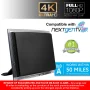 General Electric Crystal Amplified HDTV Antenna, 50-mile Range, VHF 1080P 4K,  Black, 48732 - Image 4