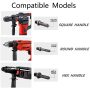 4x High Speed Twist Firewood Drill Bit Wood Splitter Screw Splitting Cone Driver - Image 4