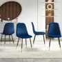 Rosa Velvet Upholstered Side Chair - Image 4