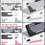 KBDiy GMK Keycap Double Shot GMK Olivia Shoko Jamon WOB Red Samurai Botanical PBT Keycaps Cherry Profile for Mechanical Keyboard - Image 3