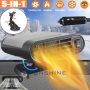 150W Portable Electric Car Heater 12V Heating Fan & Defogger Defroster Demister - Image 2