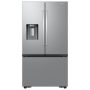 Samsung - 36 in. Wide Bespoke AI 31 cu. ft. Mega Capacity 3-Door French Door Refrigerator with External Water & Ice Dispenser - Stainless Steel - Image 1