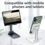 Adjustable Cell Phone Tablet Stand Desktop Holder Mount Mobile Phone iPad iPhone - Image 5