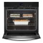 Whirlpool - 27 inch 4.3 Cu. Ft. Single Self-Cleaning Wall Oven - Stainless Steel - Image 2
