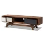 Baxton Studio Svante Mid-Century Modern Multicolor Finished Wood 3-Drawer TV Stand - Image 2