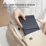 Folding Keyboards with Numeric Keypad Bluetooth Wireless Portable Silm Full-SizeT Foldable Keyboard for Travel Computer PC iPad - Image 3