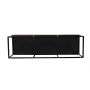 Draper Large Light Brown Faux Leather Decorative Bench/Ottoman with Button Tufting 17.25 in H x 52.25 W x 15.75 D - Image 6