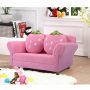 Kids Strawberry Armrest Chair Sofa with 2 Cute Strawberry Pillows - Image 2