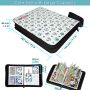 Trading Card Binder For Pokeman Trading Card Binder Baseball Card Binder With Card Sleeves Compatible With Pokemon Trading Cards Animal Crossing New Leaf Amiibo Card TCG PTCG Collection 400 Pockets - Image 2