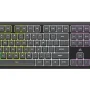 Corsair K55 CORE RGB Full Size USB Gaming Keyboard with Safety Leaflet, Black & Gray - Image 1