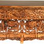 Tribe Azure Fair Trade Small Altar Table, Meditation Table Altar, Small Puja Table, Meditation Altar Wood Wiccan Buddhist, Tea Japanese, Low Side Dragon (Large Dragon) - Image 6