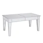 SEI Furniture Mirage Mirrored Coffee Table in Distressed Silver - Image 2