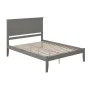 Madison White Solid Wood Frame King Platform Bed - Image 4