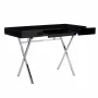 Room Designs Computer X Desk Black Gloss Modern Rectangle - Image 3
