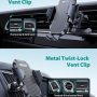 VICSEED Upgrade Ultra Stable Car Phone Holder Mount Vent, [Never Fall Off & Won't Break] Universal Air Vent Phone Mount for Car Easy Clamp Cell Phone Holder Car for iPhone 15 14 13 12 Pro Max - Image 4