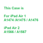 Leather Flip 360° Rotating Portfolio Case Cover for iPad Air 1/Air 2 LIGHT PINK - Image 4