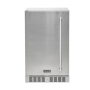 Coyote - Outdoor Living 21" 4.1 Cu. Ft. Built-in Compact Refrigerator Left Hinge - Stainless Steel - Image 1
