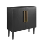 Everett Accent Cabinet Matte Black - Image 5
