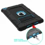 iPad 5th Gen Case,iPad 6th Gen Case, Dteck Shockproof Stand Kids Case Protective Cover For Apple iPad 5th 2017/6th 2018, Black / Blue - Image 5
