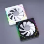 UPSIREN UF-1 PRISM 4 PRO Computer Chassis Fan 12cm ARGB 4 Pin PWM Quiet Cooling Fan 12V Large Air Volume 45.2CFM/600-1500RPM - Image 5