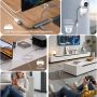 USB Extension Cable 10 ft Type A Male to A Female USB 2.0 Cable Extension Extender Cord with Gold-Plated Connectors, White - Image 2