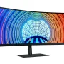 Samsung - ViewFinity 34" S6 (S65VC) UWQHD Built-in Webcam 100Hz AMD FreeSync HDR10 Monitor (HDMI, USB, DisplayPort) - Black - Image 2