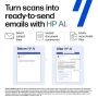 HP - LaserJet Pro 4301fdn AI-Enabled Color All-in-One Laser Printer - White/Blue - Image 4