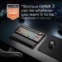 Glorious - GMMK 3 PRO 75% Barebones Wired Mechanical Linear Switch Gaming Keyboard with Hot-swappable Switches - Black - Image 2