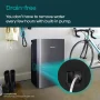 Hisense - 50-Pint Dehumidifier with 12 quarts Bucket Capacity and Pump - Black - Image 2