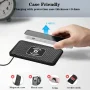 Car Wireless Charger Silicone Non-Slip Pad for iPhone 15 14 13 12 Samsung S24 S23 Xiaomi Car Phone Fast Induction Charging Pad - Image 5