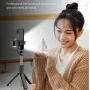 Portable Bluetooth Selfie Stick Retractable Multifunctional 103CM Phone HoldeTripod With Selfie light Wireless Remote Shutter - Image 3