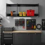 Prepac Elite Wall Cabinet, Versatile Adjustable Garage Wall Cabinet by Prepac, Tall 3-Door, 54"W x 24"H x 12"D, BEW-5424, Espresso - Image 4