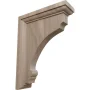 2-1/2 in. x 6 in. x 4 in. Alder Small Thompson Bracket - Image 1