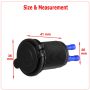 12V Car Boat Motorcycle USB Cigarette Lighter Socket Power Adapter Outlet Panel - Image 2