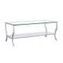 Saide Rectangular Glass Top Coffee Table Chrome - Image 1