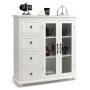 Buffet Sideboard Table Kitchen Storage Cabinet with Drawers and Doors - Image 3