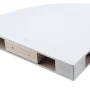12 in. Floating Corner Shelf - white - Image 3