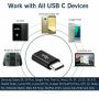 Micro USB Female to Type C Male Adapter Converter Micro-B to USB-C Connector LOT - Image 6