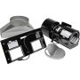 Viking - 1200 CFM Interior-Power Ventilator Kit - Black - Image 1