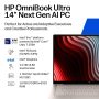 HP - OmniBook Ultra - 14" 3K OLED Touchscreen Laptop - Intel Core Ultra 7 (2026) - 16GB Memory - 1TB SSD - Copilot+ PC - Silk Sand - Image 4