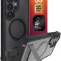 ZAGG - Rainier Snap with Kickstand for Samsung Galaxy S26 Ultra - Smoke Black - Image 1