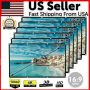 Portable Foldable Projector Screen 16:9 HD Outdoor Home Cinema Theater 3D Movie - Image 1