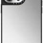 CASETiFY - Mirror Case with MagSafe for Apple iPhone 14 Pro Max - Silver with Black Bumper - Image 1