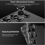 Dteck for Samsung Galaxy S22 Ultra Camera Lens Protector, 9H Tempered Glass Camera Cover Protector Metal Individual Ring for S22 Ultra 5G 6.8 inch 2022 Release, Black - Image 4