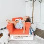 Sesame Street Elmo Kids Upholstered Chair by Delta Children - Image 6