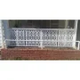 Azzaria 4 ft. x 32 in. White Vinyl Decorative Screen Panel - Image 3